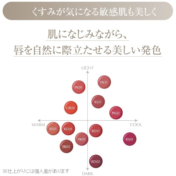 リップケア ルージュ RS11 オールドローズ